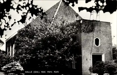 Ak Halle Gelderland, Ned. Herv. Kerk