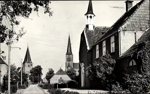 Ak Horssen Gelderland Niederlande, Kerkpad