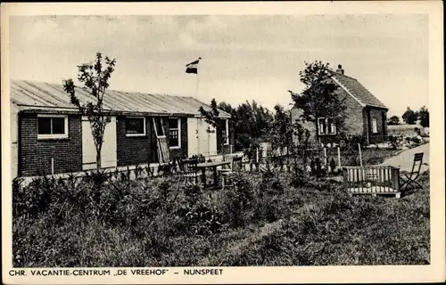 Ak Nunspeet Gelderland, Chr. Vacantie-Centrum De Vreehof