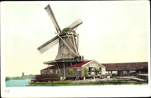 Ak Niederlande, Windmühle