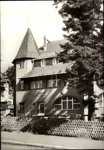 Ak Augustusburg im Erzgebirge, Hotel Waldhaus