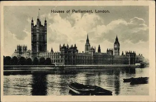 Ak London City England, Houses of Parliament