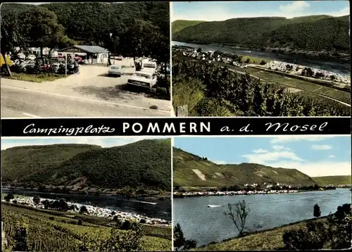 Ak Pommern an der Mosel, Campingplatz