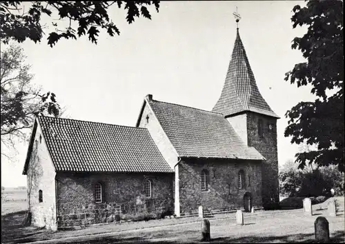 Ak Hassel an der Weser, Kirche