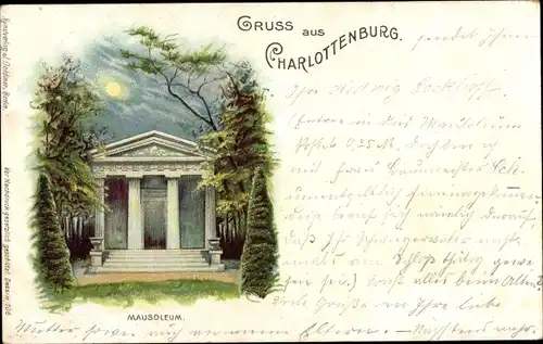 Litho Berlin Charlottenburg, Mausoleum