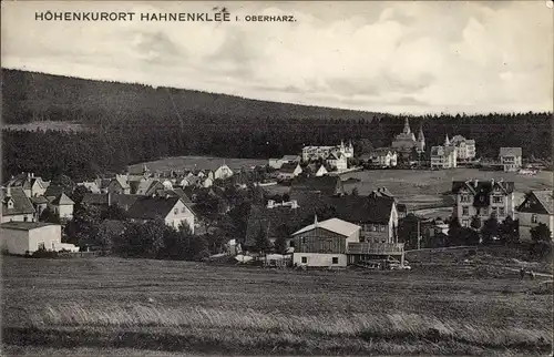 Ak Hahnenklee Bockswiese Goslar im Harz, Gesamtansicht