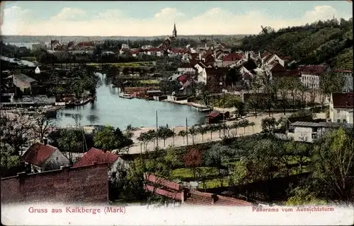 Ak Rüdersdorf bei Berlin, Kalkberge, Panorama vom Aussichtsturm aus