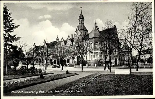 Ak Bad Schmiedeberg Dübener Heide, Städtisches Kurhaus