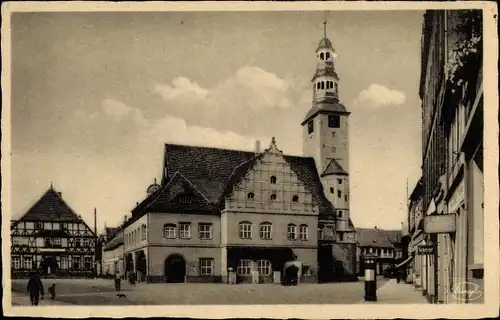 Ak Gardelegen in der Altmark, Marktplatz