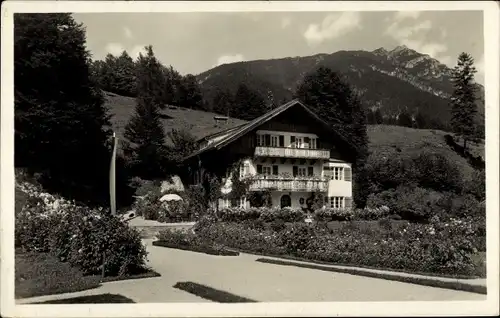 Ak Untergrainau Grainau in Oberbayern, Wohnhaus