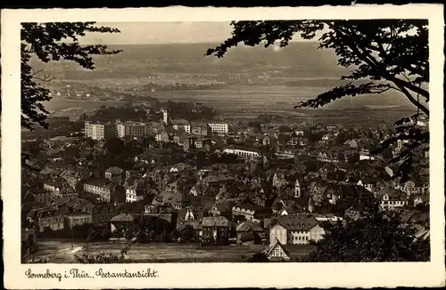 Ak Sonneberg in Thüringen, Gesamtansicht