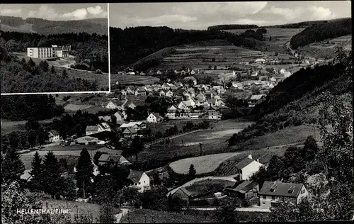 Ak Hellenthal in der Eifel in Nordrhein Westfalen, Gesamtansicht, Blindenferienheim