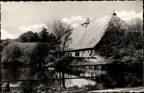 Ak Lensahn in Holstein, Lehnsahner Hof, Gewässer