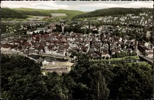 Ak Hann. Münden in Niedersachsen, Blick von der Tillyschanze