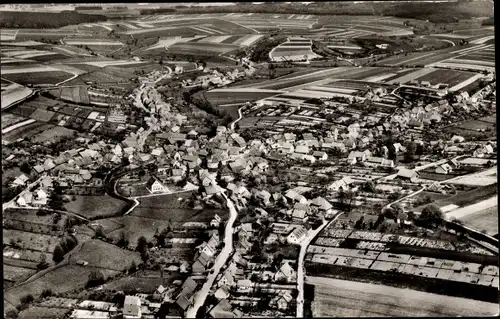Ak Hombressen Hofgeismar in Hessen, Luftbild