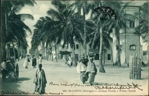 Ak Saint Louis Senegal, Avenue Dodds à N'Dar Toute