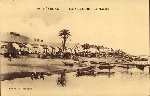 Ak Saint Louis Senegal, Le Marché