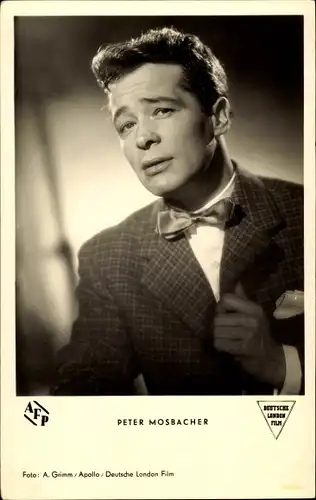 Ak Schauspieler Peter Mosbacher, Portrait, Film Von Liebe reden wir später