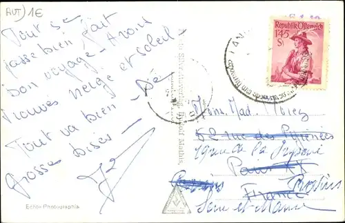 Ak Landeck in Tirol, Panorama mit Parseiergruppe