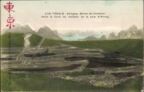 Ak Hongay Vietnam, Mines de charbon