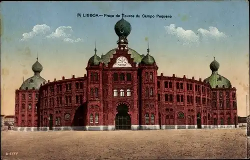 Ak Lisboa Lissabon Portugal, Praca de Touros do Campo Pequeno