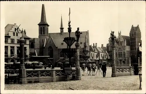 Ak Bruxelles Brüssel, Vieux Bruxelles, Les Archiducs, Exposition 1935