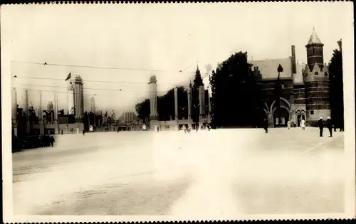 Ak Bruxelles Brüssel, Entree principale du Vieux Bruxelles, Exposition 1935