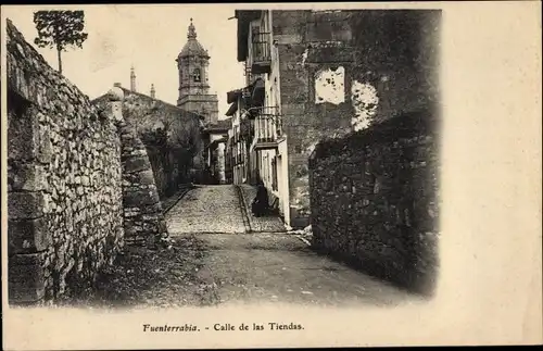 Ak Fuenterrabia Baskenland, Calle de las Tiendas