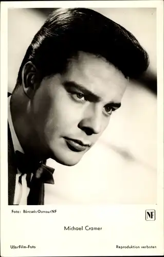 Ak Schauspieler Michael Cramer, Portrait