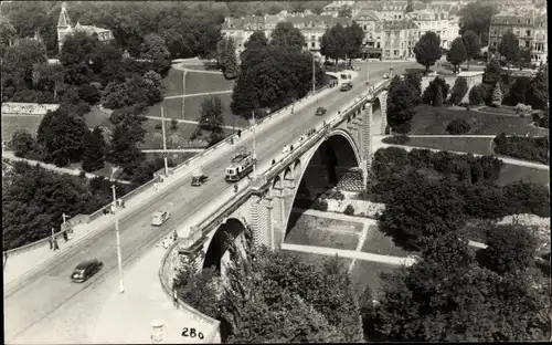 Ak Luxemburg, Pont Adolphe, Brücke