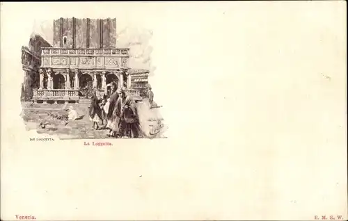 Ak Venezia Venedig Veneto, La Loggetta