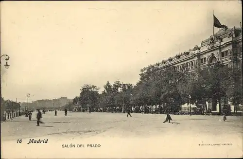Ak Madrid Spanien, Salón del Prado