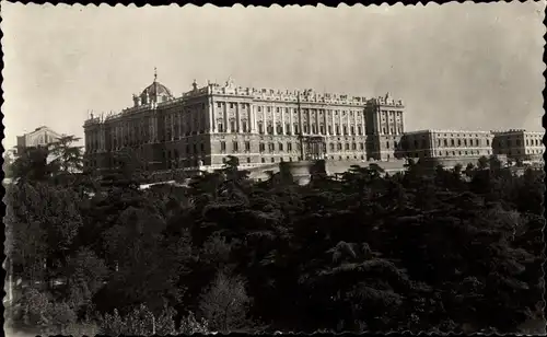 Ak Madrid Spanien, Palacio Nacional