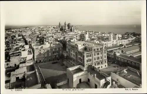 Ak Cádiz Andalusien, Vista Parcial