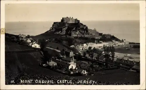 Ak Gorey Jersey Kanalinseln, Mont Orgueil Castle