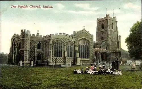 Ak Luton Bedfordshire England, The Parish Church