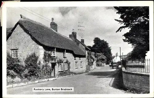 Ak Burton Bradstock Dorset England, Rookery Lane