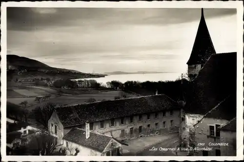 Ak Neuchâtel Neuenburg Stadt, Kaserne