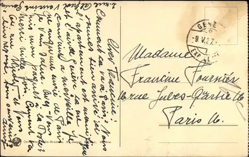 Ak Genève Genf Schweiz, Quai du Mont Blanc et le Kursaal Casino Municipal