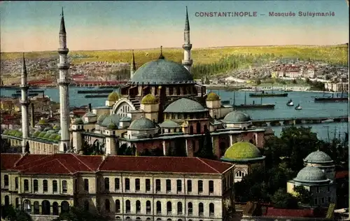 Ak Konstantinopel Istanbul Türkei, Mosquee Suleymanie