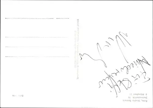 Ak Schauspieler Dieter Kirchlechner, Autogramm