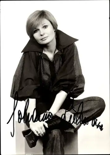 Ak Schauspielerin Johanna Liebeneiner, Portrait, Autogramm