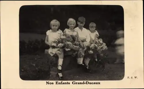Ak Nos Enfants Grand Ducaux, Adel Luxemburg