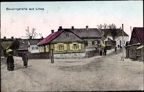 Ak Litwa Kursk Russland, Bauerngehöfte