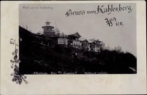Foto Ak Wien 19 Döbling Österreich, Kahlenberg, Hotel