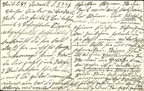 Ak Gera in Thüringen, Zeppelinstraße mit Handelshof