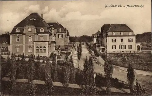 Ak Mönchengladbach am Niederrhein, Mozartstraße