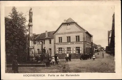 Ak Hochneukirch Jüchen Nordrhein Westfalen, Partie an der Mariensäule, Gastwirtschaft