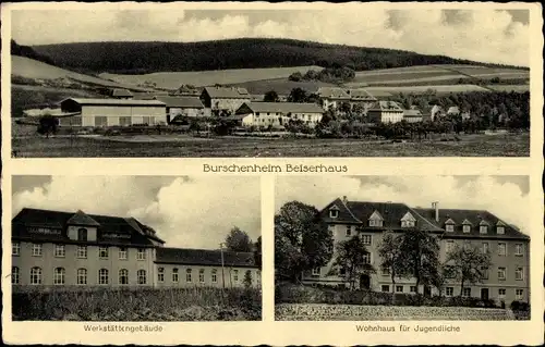 Ak Rengshausen Knüllwald in Hessen, Butschenheim Beiserhaus, Wohnhaus für Jugendliche