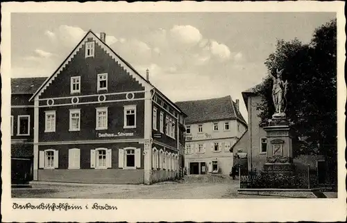 Ak Neckarbischofsheim in Baden, Gasthaus zum Schwanen